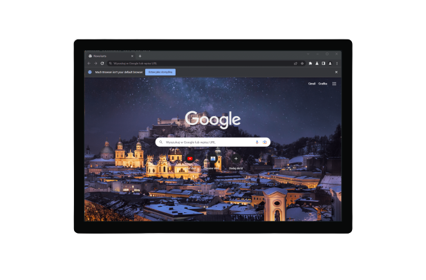 Mach Browser on Tablet